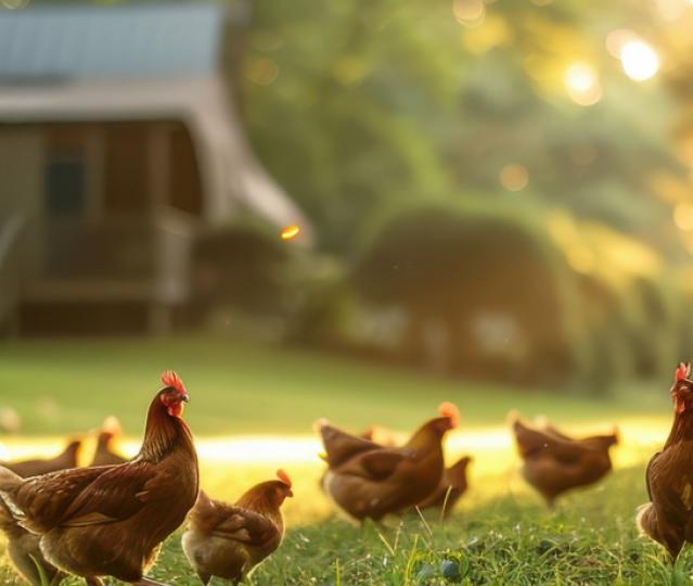 aménagement extérieur poules